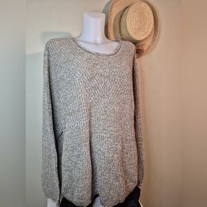 Cozy Comfy Loose Oversize Fit Knit Sweater FDJ Rolled Neck.